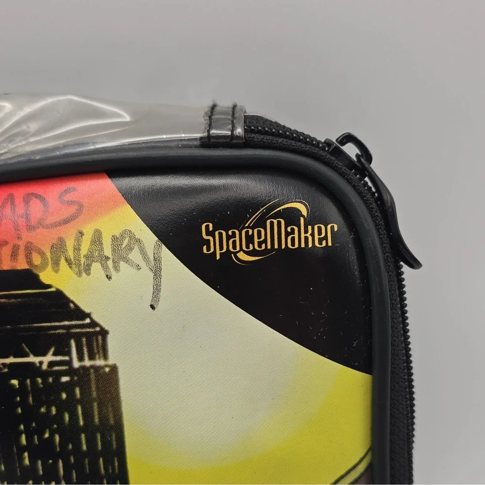 SpaceMaker Batman Hard Zippered Pen & Pencil Case Black/Red/Yellow Plastic